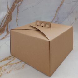 Caja Torta Kraft x5u.