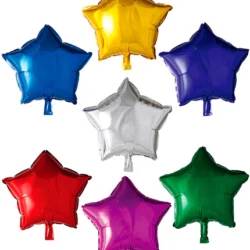 Globo Estrella 10" x5u.