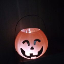 Calabaza con luz xU.