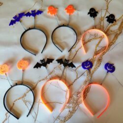 Vinchas Formitas Halloween x6u.