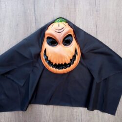 Careta Calabaza Maldita con Tela xU.