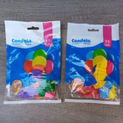 Globo Candela 9" x15u. Tira x12 paquetes