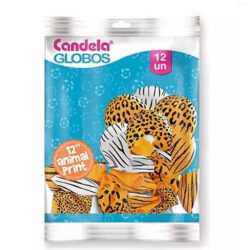 Globos Candela Impresos 12" x12u.