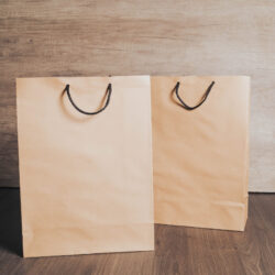 Bolsas de papel Kraft 25x35cm x5u.