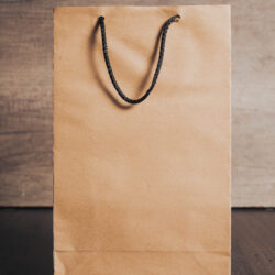 Bolsas de papel Kraft 20x30 cm x5u.