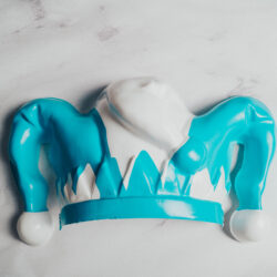 Casco Arlequín Argentina x6u.