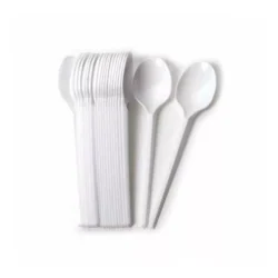 Cucharas Sundae Blancas a Granel x1000u.