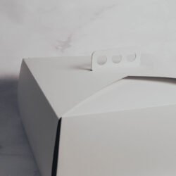 Caja Torta Blanca x5u.