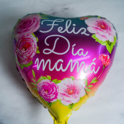 Globos Degradé Feliz día Mama Rosas 18" x5U