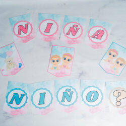 Banderín Niño o Niña