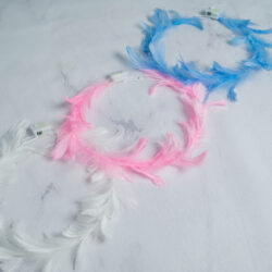 Vincha Plumas Led x3U.