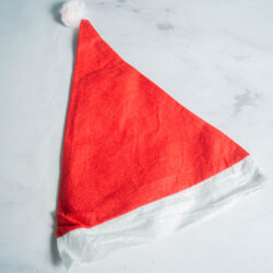 Gorros de paño Papa Noel xU