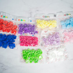 Flores de Goma Eva 4cm x12u.