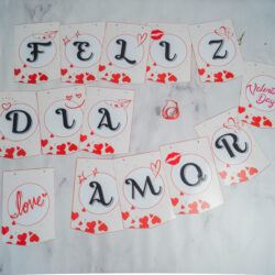 Banderín Feliz Dia Amor