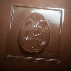 MOLDE ACETATO TRIGGER 12TC HUEVO N°12 CON CONEJO X5U.