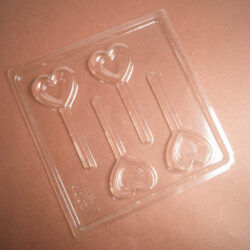 MOLDE ACETATO TRIGGER C309 CHUPETÍN CORAZÓN CHICO X5U.