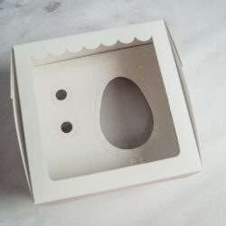 Caja Porta Huevo Blanca 19x19 x5u.