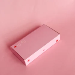 Cajas Bombonera 250gr Feliz Día Rosa x5u.