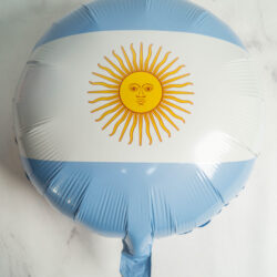 Globo Bandera Argentina 18" x5u.