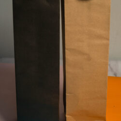 Bolsas de papel Kraft para vino x5u.