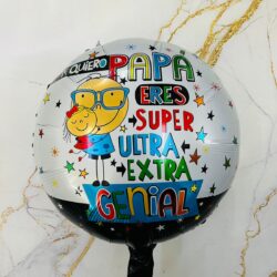Globo Papá Eres Genial 18" x5u.