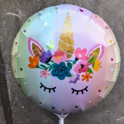 Globo Unicornio 18" x5u.
