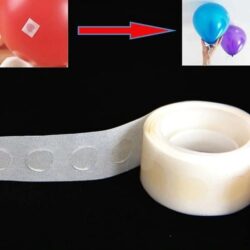 Cinta de Puntos Adhesivos para Globos