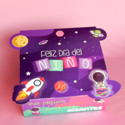 Cajas Día del Niño Galaxia 23x23x10 x5u.