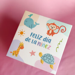 Cajas Feliz Día de la Niñez 20x20x12 x5u.