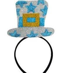 Vincha Galera Argentina Glitter x3u.