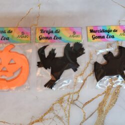 Figuras de Goma Eva Halloween x8u.