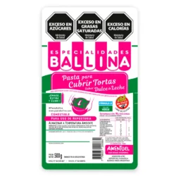 Pasta para cubrir tortas Ballina x500gr.