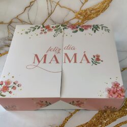Caja Mesa Feliz Día Mamá 30x25x8 x5u.