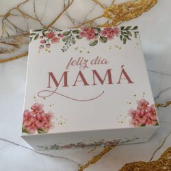 Caja Feliz Día Mamá 22x22x10 x5u.