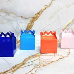 Cajas Cajita Feliz 10x12x10 Colores x5u.