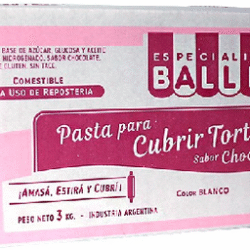 Pasta para cubrir tortas Ballina x3kg