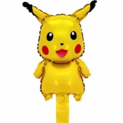 Globos 15" Silueta Pikachu x5u.