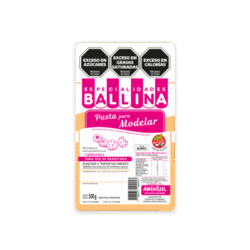Pasta para modelar Ballina x500gr.