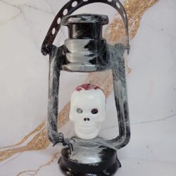 Adorno Farol con Calavera