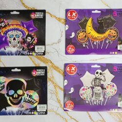 Set de Globos x5 Halloween