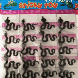 Blister Pegabichos Víboras Negras x12