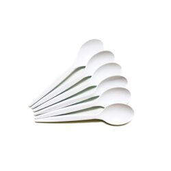 Cucharas Sundae Blancas x100u.