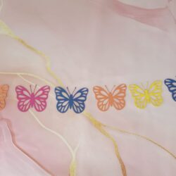 Guirnalda 12 Mariposas de Goma Eva