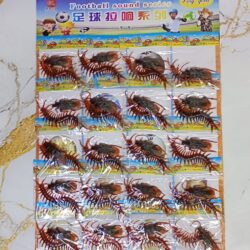 Blister Juguetes Cucaracha y Gusano x20