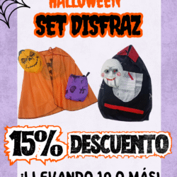 SET DE DISFRAZ HALLOWEEN 05207