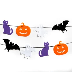 Banderín Halloween de Paño xU.