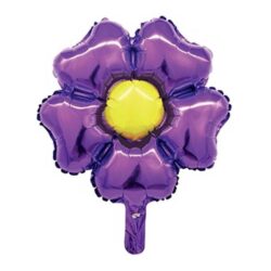 Globo Margarita Violeta 18" x5u.