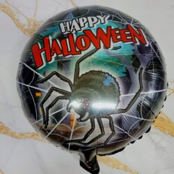 Globos Halloween Araña 18" x5u.