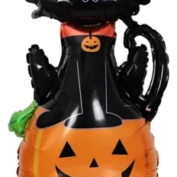 Globo Calabaza con Gato 68x97cm xU.
