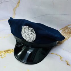 Gorra Policía Negra xU.